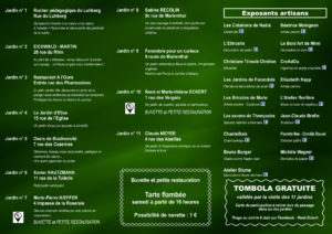 Flânerie aux jardins Bischwiller